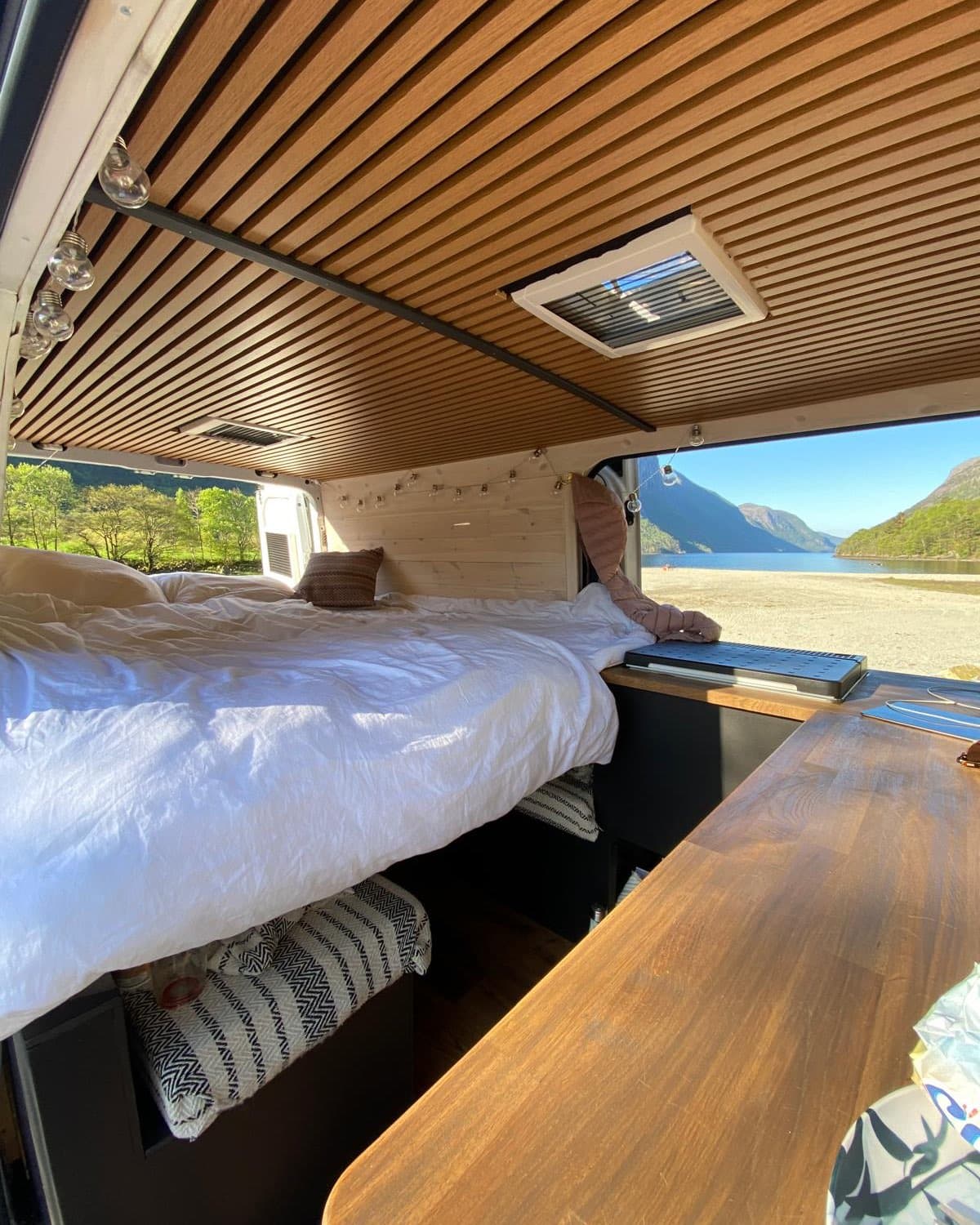 Our Incredibly easy to drive Sprinter van, one of the safest vans on the road   