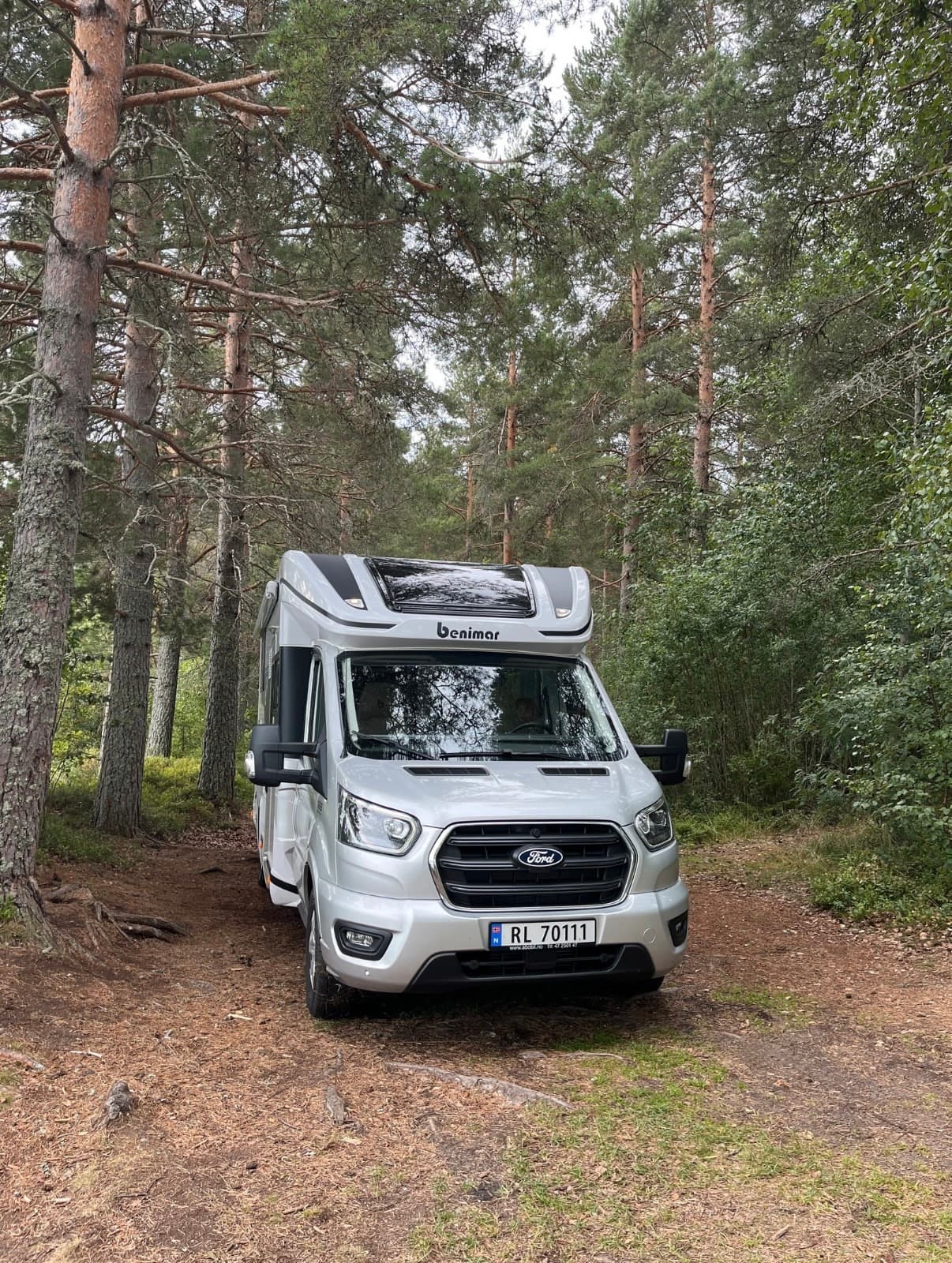 Lettkjørt 2025 modell Benimar Tessoro til Leie!