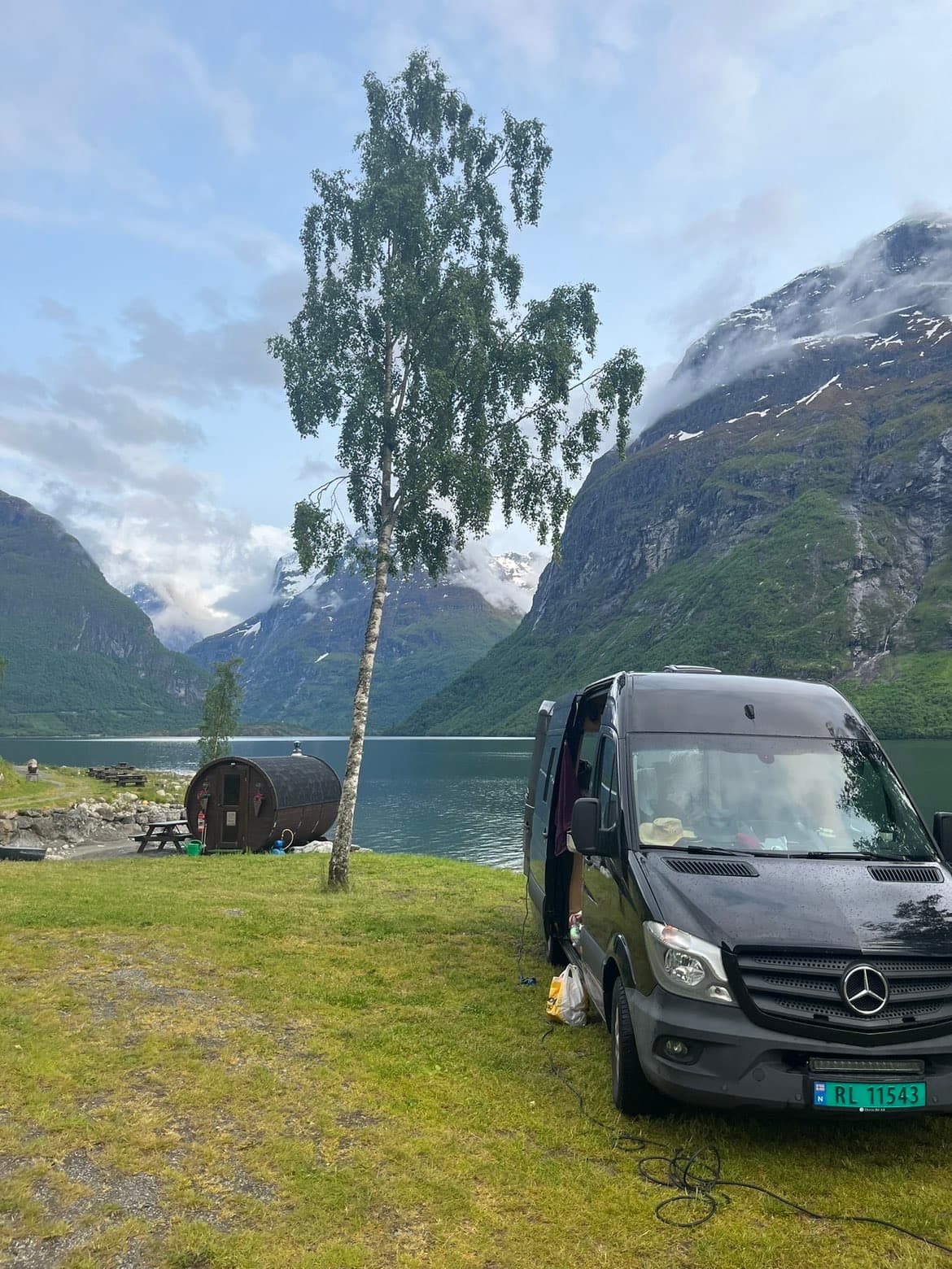 Eventyrklar Mercedes Sprinter – alt du trenger for to på tur